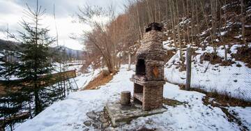 Фото номера Дом с 4 спальнями Лоджи Cabana La Panţiru г. Văleni-Stînişoara 3